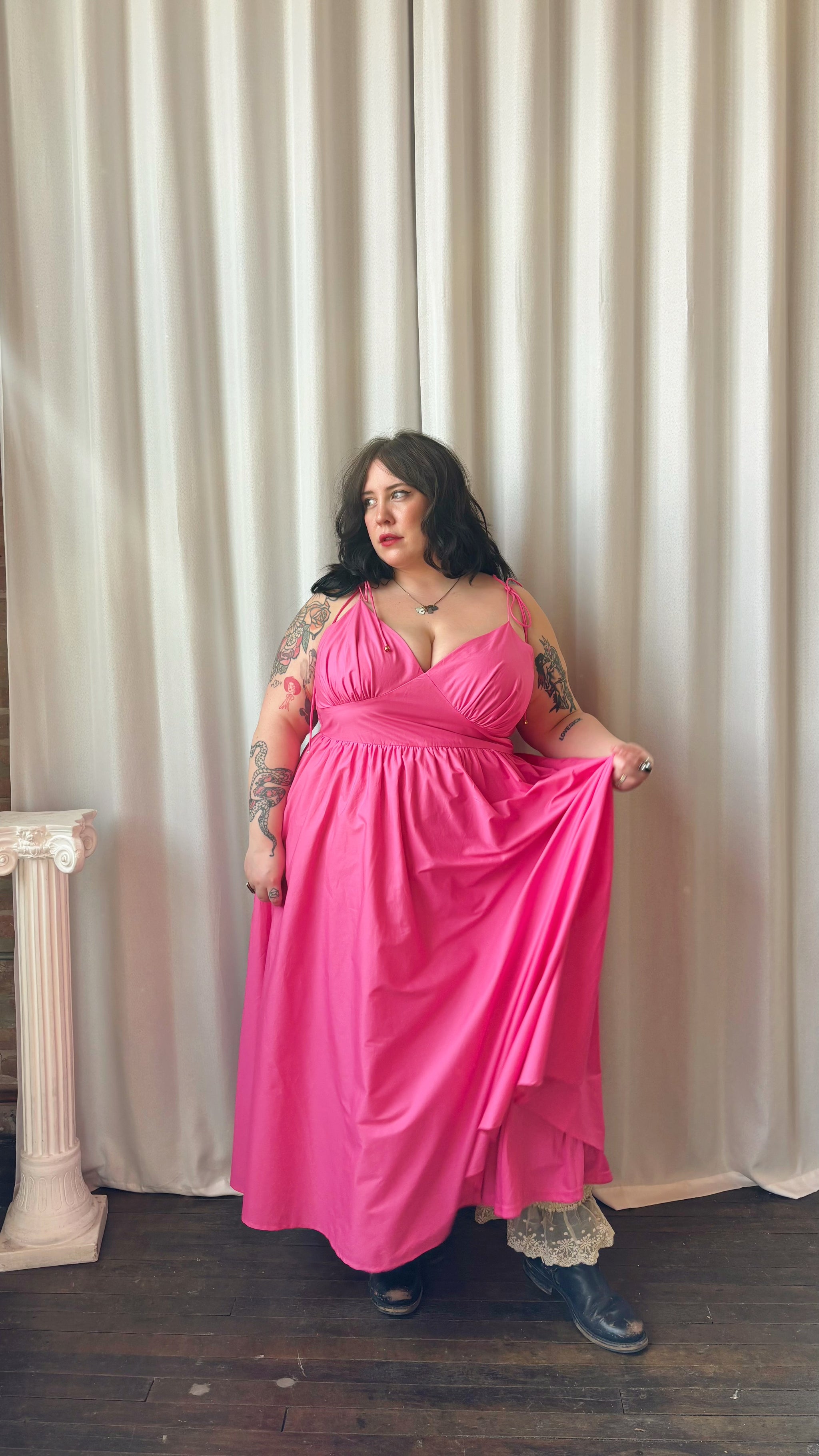 bella maxi dress retrofete Retrofete Meira Chiffon Dress – Ellie Belle