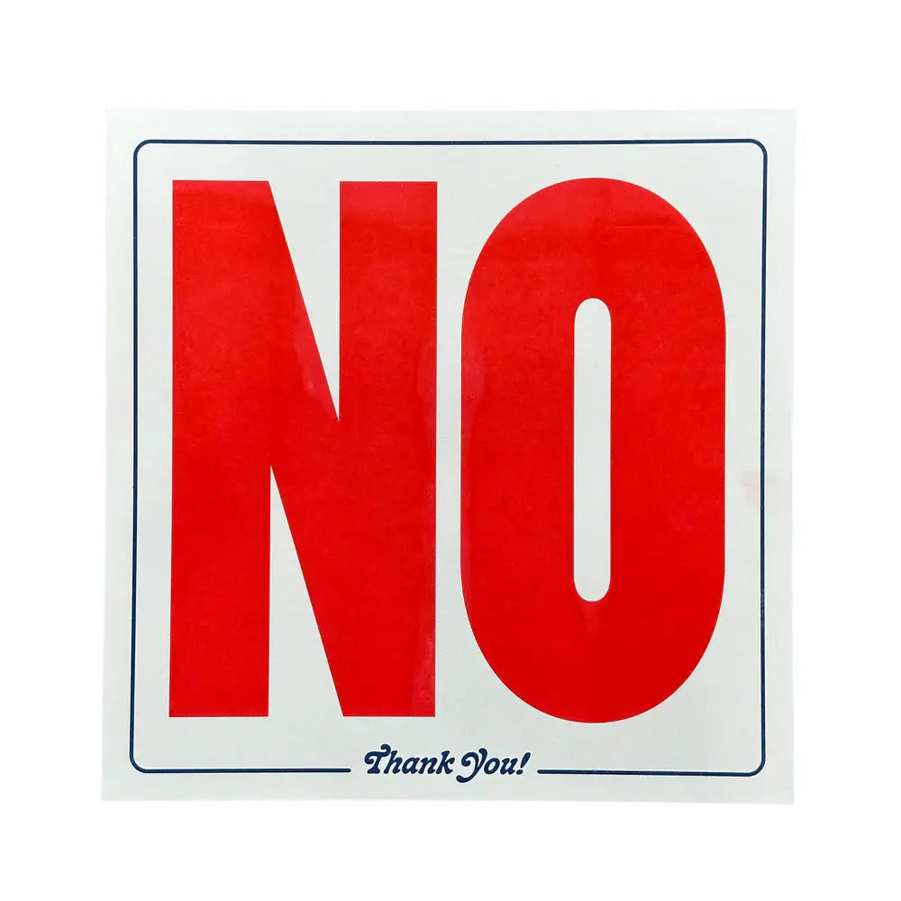 NO Thank You Riso Print – Luvsick Plus